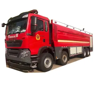 Sinotruk Watertank Brandweerauto Voertuig 25000 Liter Schuim Howo Brandweerwagen 2020