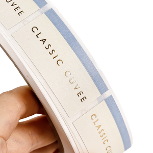 Tùy chỉnh nhãn cho dược phẩm 3 ml 10 ml lọ dán lọ nhãn Hot đóng dấu dập nổi nhãn dán - Product Image 2