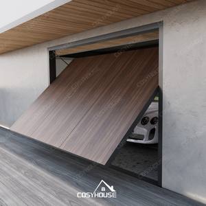 Porte de garage sectionnelle automatique en acier et aluminium pour les maisons Portes de garage modernes et supérieures de norme australienne - Product Image 1