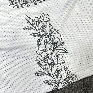 <span class=keywords><strong>Ensemble</strong></span> de maillot de football rétro en maille personnalisé de haute qualité OEM populaire pour adultes unisexe, chemises d'entraînement légères et respirantes - Product Image 4