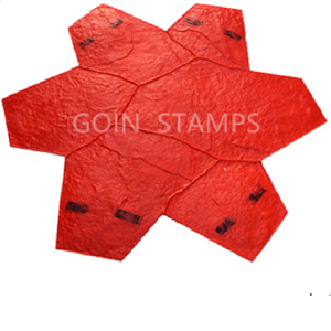 Molde de Goma para Estampado de Concreto GOINYON, Molde <span class=keywords><strong>Impreso</strong></span> para Cemento con Fundición de Goma para Impresión Personalizada - Product Image 4