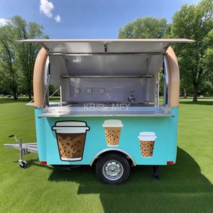 Camionnette de Restauration Mobile Entièrement Équipée 2025 – Cuisine Ambulante Personnalisée et Économique pour Glaces - Product Image 2