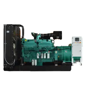 Generator diesel daya harga pabrik Tiongkok set generator 900kW konsumsi bahan bakar rendah tipe terbuka dengan mesin CUMMINS