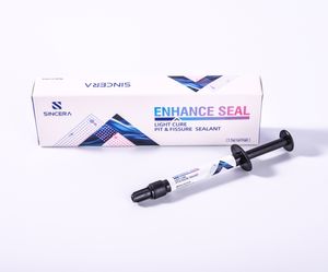 سينسيرا مواد طب الأسنان الأكثر مبيعًا، مادة لاصقة للأسنان لسد الحفر والشقوق، تعالج بالضوء، 1.5 جرام/حقنة، مادة لاصقة محسنة للأطفال - Product Image 2