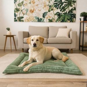 Yommy – lit rose pour animaux de compagnie, tapis à coussin doux pour chiens et chats, lit chaud d'hiver pour chiens, 3 tailles, 4 couleurs - Product Image 4
