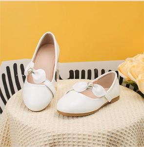 New Girl Princess <b>Shoes</b> White Fairy-style Leather <b>Shoes</b> <b>Soft</b> Sole Single Dress Flat <b>Shoes</b> - Product Image 3