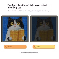 En stock : Carte LED intelligente Bean Board 32/52/78/104 points, contrôlée par application électronique, 28 cm, Série complète HDP-Pindou