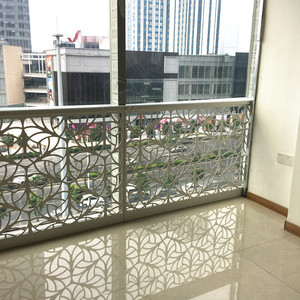 Outdoor Balcony Aluminum <strong>Metal</strong> <strong>Handrail</strong> Carved Design Aluminum <strong>Handrail</strong> - Product Image 3