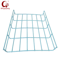 Caisse de câbles en treillis métallique en acier au carbone prégalvanisé, conception panier ouvert, pour la gestion et le dépose des câbles dans les salles de serveurs de centres de données
