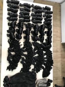 ผมต่อแบบหยักศกสองชั้นเครื่องทำผมลอนเด้งแบบเวียดนามใหม่ฤดูใบไม้ผลิ - Product Image 5