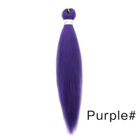 Cheveux synthétiques en soie haute température EZ Braids 20 pouces, couleur dégradée, faciles à tresser, pour dreadlocks africaines, double tressage à la machine