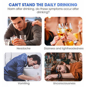 Patchs anti-gueule de bois Vitamines Supply Relief Drunk Hangover Sticker Hangover Cure 30 pcs/box Oem - Product Image 4