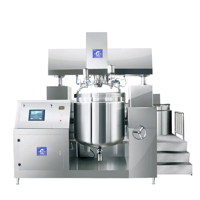 Mixer Liquid Agitators Of Different Lotion Specifications High Shear Detergent Vacuum Homogenizer Mixer