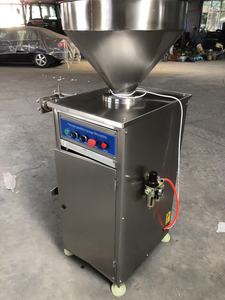 Nueva Máquina Neumática de Llenado de Salchichas GQD30, 4 Tubos, Acero Inoxidable de Grado Alimenticio, 220V Monofásica, Uso Industrial, 500kg/h - Product Image 2
