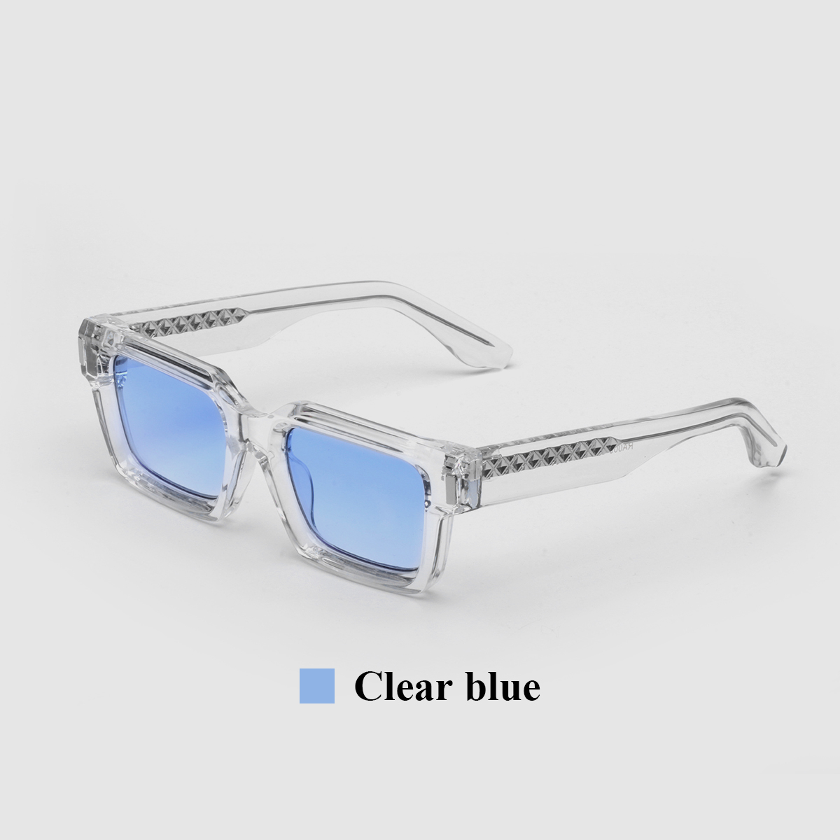 Clear blue
