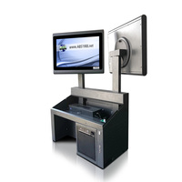 POS-монитор ABS 1220 с 12-дюймовым емкостным сенсорным экраном, четырехъядерным процессором, SSD, термопринтером 58 мм, Wi-Fi 6, Bluetooth 5.2, кассовый аппарат