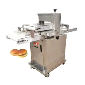 High Efficiency Bun Slicer Bread Horizontally Cutting Machine For Panini And Hamburger