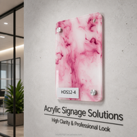 Plaque acrylique décorative en marbre perlé, 3 mm, résistante aux UV, écologique, pour la publicité, avec service de découpe