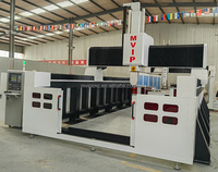 Grande taille cnc 5 axes routeur 3d bois mousse polystyrène sculpture bateau voiture planche de surf sculpture machine