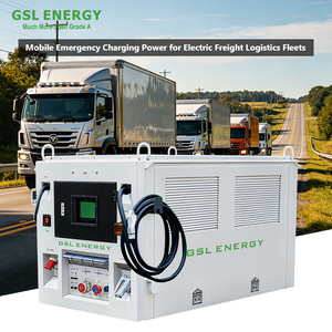 GSL ENERGY 200kWh Liquid Cooling <strong>Battery</strong> Mobile EV <strong>Charger</strong> 48V 200Ah Emergency Power Bank LiFePO4 <strong>Solar</strong> <strong>Panel</strong> <strong>Car</strong> Energy System - Product Image 3