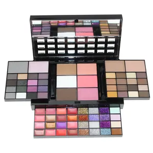 Groothandel Oogmake-up 74 Kleuren Vegan Matte Oogschaduw Case Goede Kwaliteit Eyeshadow Palette Make Uw Eigen Logo