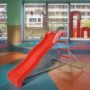 Surtido de parque infantil al aire libre, Tobogán ondulado de plástico, fácil de montar para jardines, guarderías, escuelas, parques - Product Image 6