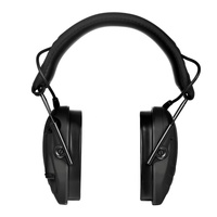 Amplificador de Sonido, Auriculares Electrónicos para Caza con Reducción de Ruido, Protector Auditivo para Tiro, Auriculares Bluetooth ABS 28dB