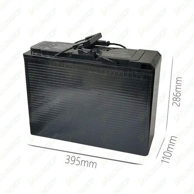 Rechargeable Lifepo4 12V 100AH Slim Battery Solar Lithium Ion Battery Box for Camper RV Marine