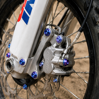 Set Baut Titanium GR5 Lengkap untuk Upgrade Sepeda Motor Listrik Surron LBX Light Bee X Ultra Bee