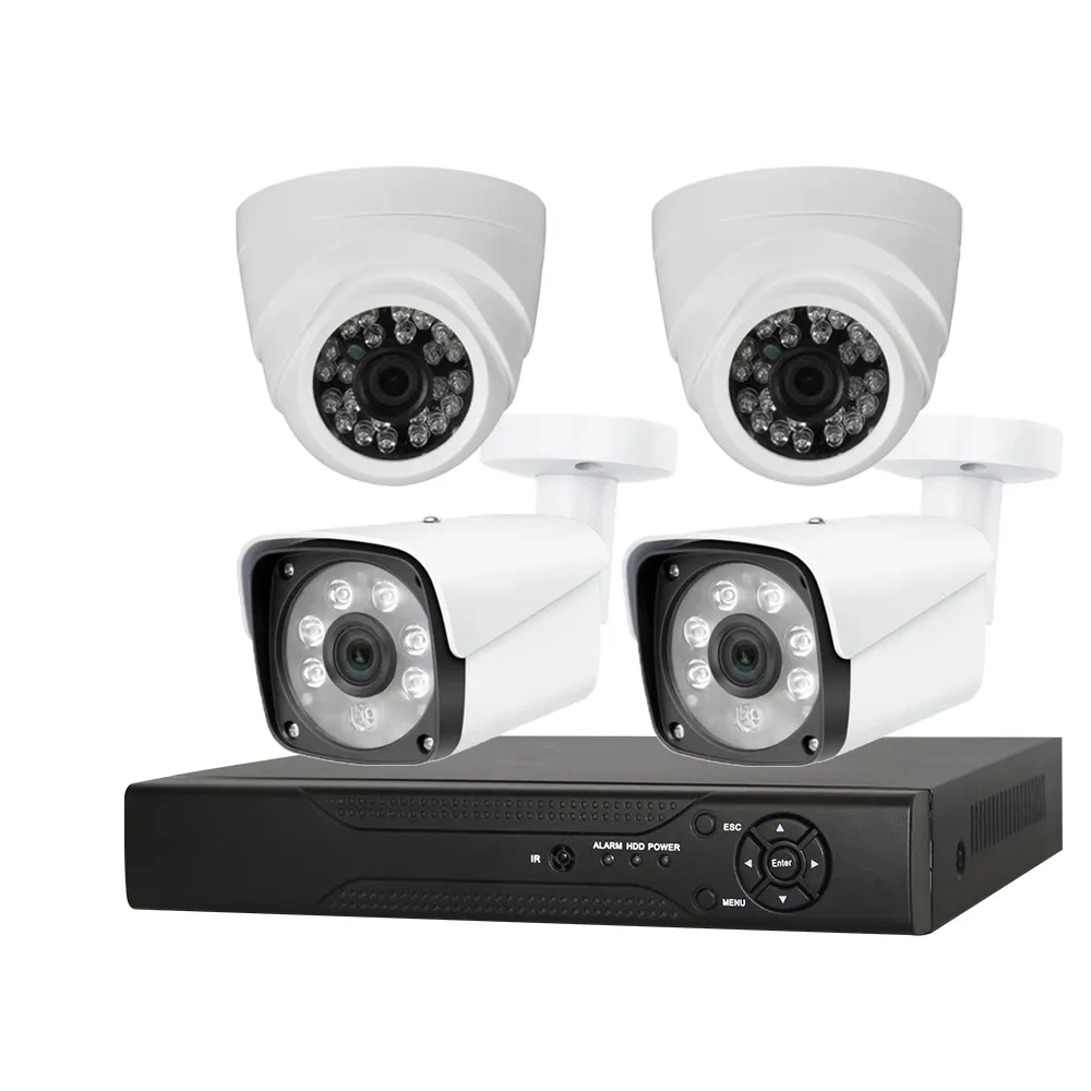 Weecuu-cámaras de seguridad para el hogar, kit de videovigilancia cctv, AHD, barato, hecho en China