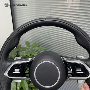 Volante de Cuero Perforado de Alta Calidad Directo de <span class=keywords><strong>F</strong></span>ábrica para Jaguar XE XEL XFL XF XJ <span class=keywords><strong>F</strong></span> Type <span class=keywords><strong>F</strong></span> <span class=keywords><strong>Pace</strong></span> E <span class=keywords><strong>Pace</strong></span>, Accesorios para Automóviles - Product Image 3