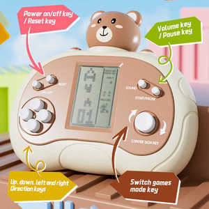Console de jeu portable classique russe pour enfants, jouet de décompression, jeu de course de vitesse, jouet électrique pour enfants - Product Image 2