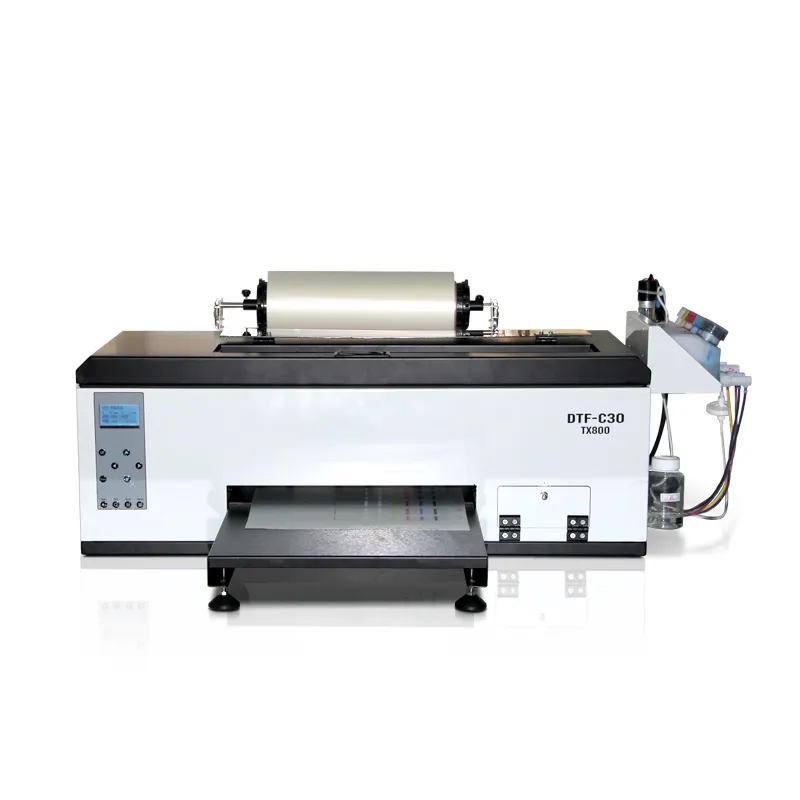 Digital A3 Inkjet T-shirt Printing Machine Heat Transfer Pet Film Dtf Printer