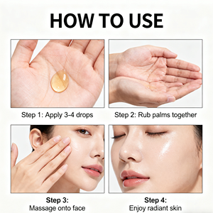 Vitamin C Sửa Chữa Huyết Thanh 100Ml Hyaluronic & Ferulic Axit Sáng & Chống-Lão Hóa Thành Phần Tangerine Ngọc Trai Ngọt Ngào Tươi Mùi - Product Image 4
