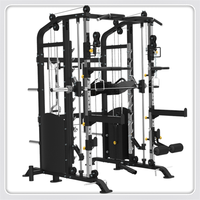 Appareil de musculation multifonctionnel 3 en 1, machine Smith