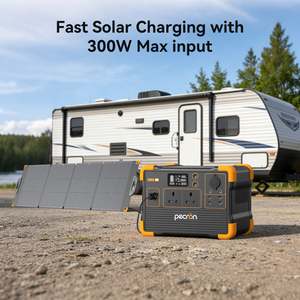 สถานีไฟฟ้าพกพา UK Stock PECRON 1200W 614Wh E600LFP OEM/ODM สำหรับการตั้งแคมป์กลางแจ้ง E600LFP แบตเตอรี่ความจุสูง - Product Image 5