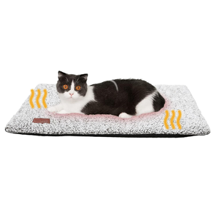 Modern Kendiliğinden Isınan Kedi Yatağı, Çıkarılabilir Kılıf, Kaymaz Taban, Yıkanabilir, Sıcak Termal Kendiliğinden Isınan Kedi Köpek Minderi, Kış İçin - Product Image 1