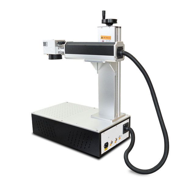CCD MINI New Fiber Laser Marking Machine with JCZ Control Supports AI/DWG/DST Formats High Precision