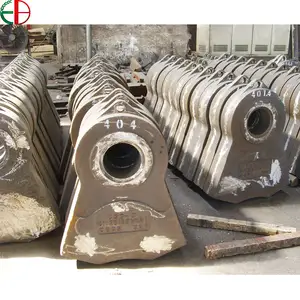 AS2027 Cr35 High Cr Cast Iron Hammer Casting Parts For Single-Row Hammer Crushers HRC62 Hammer Head