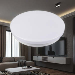Plafonnier mural <span class=keywords><strong>LED</strong></span> moderne à haute efficacité lumineuse 100 lm/W, norme européenne, <span class=keywords><strong>plaque</strong></span> en fer PMMA, alimentation CA, éclairage de couloir - Product Image 5