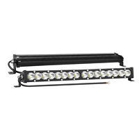Barre lumineuse LED 22 pouces 80W pour tout-terrain, Jeep, ATV, UTV, camion 4x4, faisceau large et spot, éclairage de travail et de conduite