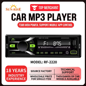 Reproductor MP3 para Auto de Pantalla Grande de Un Solo DIN, Compatible con Múltiples Idiomas, Universal para Vehículos de 12V - Product Image 5