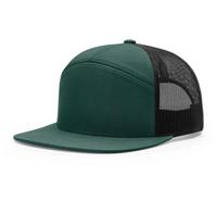 Logotipo personalizado 2 tonos Richardson 168 sombreros en blanco 168 7 paneles Flat-Bill Sport Trucker Snapback Cap Hat con logotipo personalizado