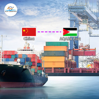 Transitaire maritime LCL pour conteneurs complets, Top 10, Expédition économique, Agent logistique porte-à-porte Jordanie, Services LCL + Transport routier 24/7