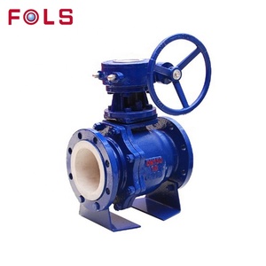 <b>Worm</b> Gear 304/316 Stainless Steel Ball DN15-200 Casting Iron Flange High Manual Control Valves - Product Image 5