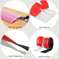 Kit de protection souple haute performance en caoutchouc, silicone et PVC auto-adhésif pour câbles et cordons de sol