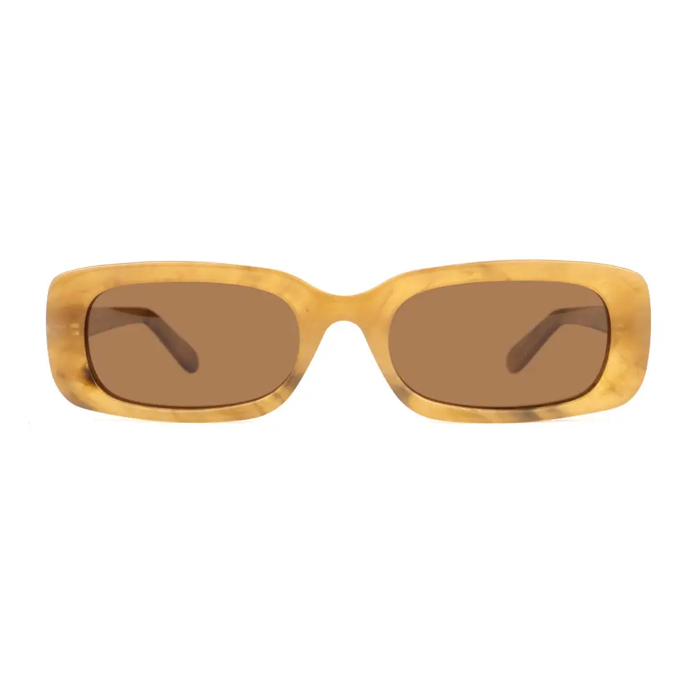 New Trend Square 2022 Men Shades Acetate Frame Glasses Vintage Tac Polarized Lenses Sun glasses Women shades sunglasses