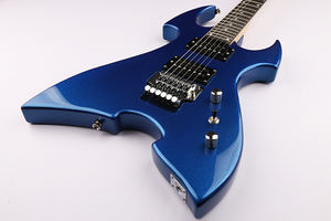 GECKO Oferta Especial Instrumentos de Cuerda Guitarra Eléctrica BC Rich Warlock <span class=keywords><strong>Hero</strong></span> de Tilo Azul - Product Image 3