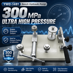 YWQ-1481 ปั๊มมือไฮดรอลิกแรงดันสูงพิเศษ 300MPa ปั๊มสอบเทียบความแม่นยำสูง เครื่องทดสอบแบบพกพา - Product Image 3