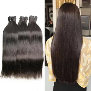 Оптовая продажа, 10 бразильских необработанных прямых волос, камбоджийские поставщики сырых человеческих волос, необработанные натуральные волосы с выравненной кутикулой